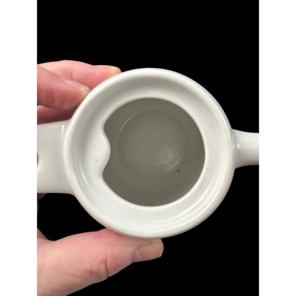 Individual Tea Coffee Pot Bauscher Weiden Porcelain Restaurant ware Green Stripe - Picture 3 of 10